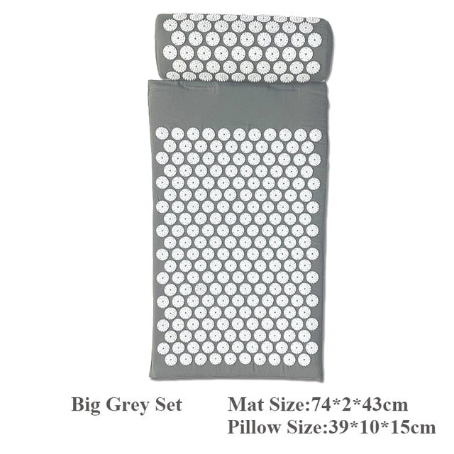 Massage Cushion Yoga Acupressure Mat and Pillow